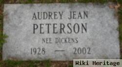 Audrey Jean Dickens Peterson