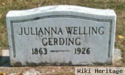 Julianna Clara Sophia Welling Gerding