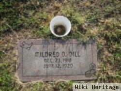 Mildred O Dill