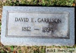 David E Garrison