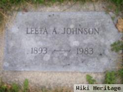 Leeta A Rice Johnson