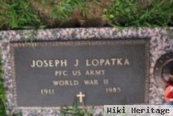 Pfc Joseph J Lopatka