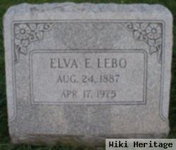 Elva E Lebo