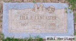 Lila Pearl Lancaster