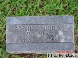 Annie Andress Mckinnon