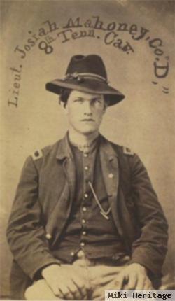 Lieut Josiah Mahoney