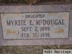 Myrtie E Mcdougal