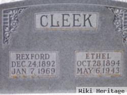 Thomas Rexford "rex" Cleek