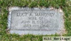 Lucy A Mahoney Osborn