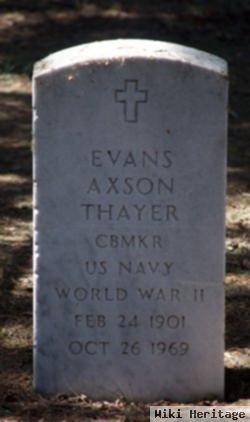 Evans Axson Thayer