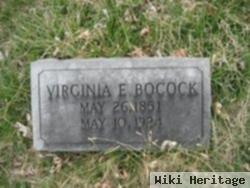 Virginia E Bocock