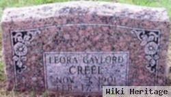 Leora Gaylord Creel