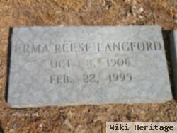 Erma Reese Langford