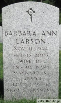 Barbara Ann Larson