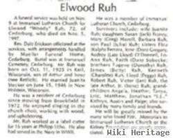 Elwood "woody" Ruh