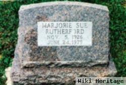 Marjorie Sue Rutherford