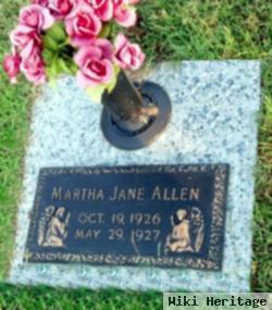 Martha Jane Allen