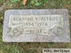 Blanche E Petros