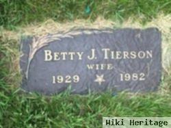 Betty J. Bishop Tierson