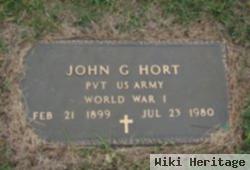 Pvt John G Hort