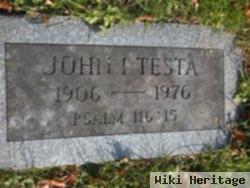 John I Testa