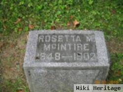 Rosetta M. Mcintire