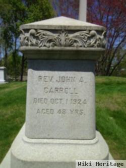 Rev. John A Carroll