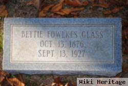 Bettie Fowlkes Glass