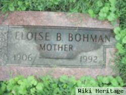 Eloise B Bohman