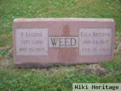 Ella M Britton Weed