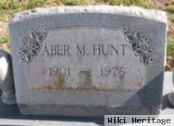 Aber M Hunt