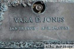 Vara D Jones