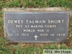 Dewey Talmadge Short