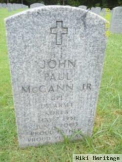 John Paul "jack" Mccann, Jr