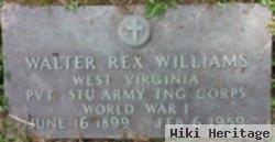 Walter Rex Williams