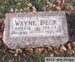 Wayne Beck
