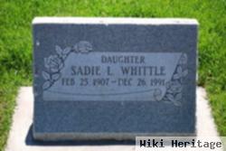 Sadie L. Whittle