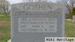 Henrietta M. Goshen