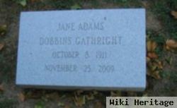 Jane Adams Dobbins Gathright