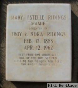 Mary Estelle Ridings