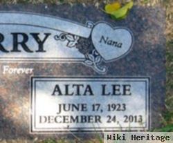 Alta Lee Dodson Berry