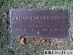 William D. "bill" Higginbotham, Jr