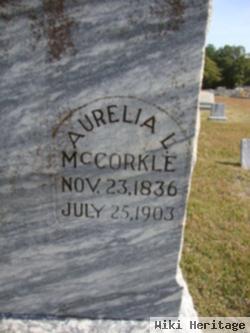 Aurelia Lucinda Sterrett Mccorkle