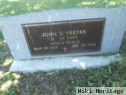 John G Freyer