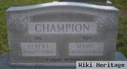 Mamie Champion