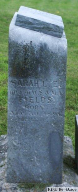 Sarah Fields