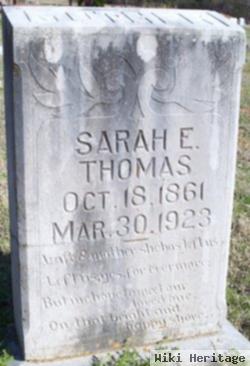 Sarah Elizabeth Baker Thomas