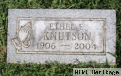 Ethel E. Cahill Knutson