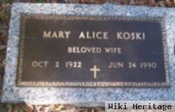 Mary Alice Harris Koski