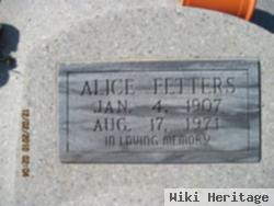 Alice Fetters